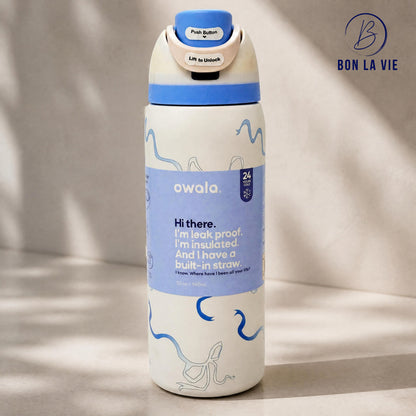 Owala FreeSip 950ml Insulated Bottle with Built-In Straw