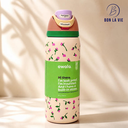 Owala FreeSip 950ml Insulated Bottle with Built-In Straw