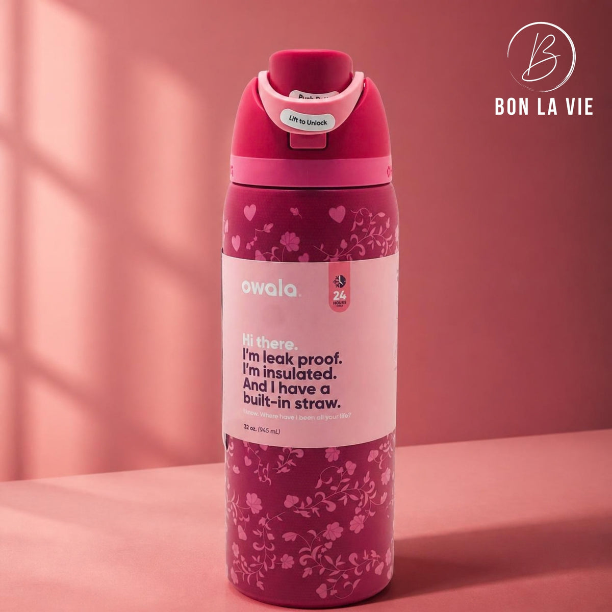 Owala FreeSip 950ml Insulated Bottle with Built-In Straw