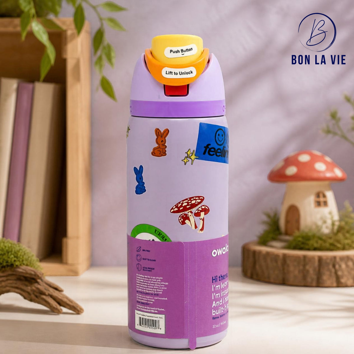 Owala FreeSip 950ml Insulated Bottle with Built-In Straw