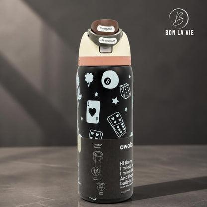 Owala FreeSip 950ml Insulated Bottle with Built-In Straw