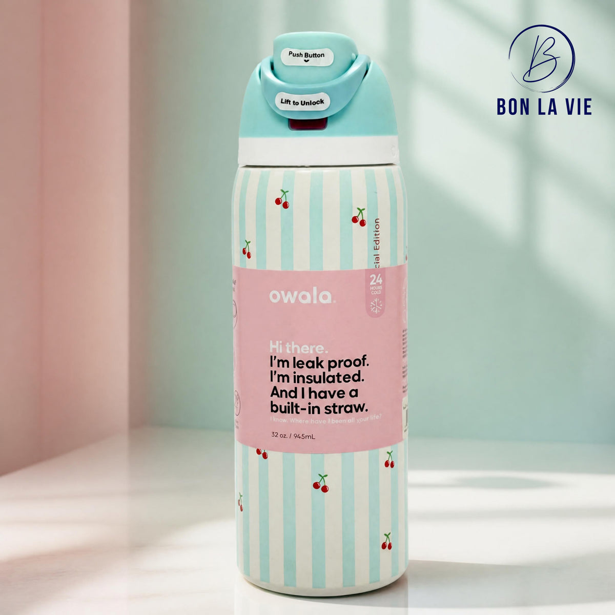 Owala FreeSip 950ml Insulated Bottle with Built-In Straw