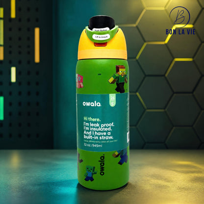 Owala FreeSip 950ml Insulated Bottle with Built-In Straw