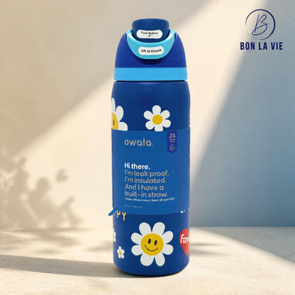 Owala FreeSip 950ml Insulated Bottle with Built-In Straw