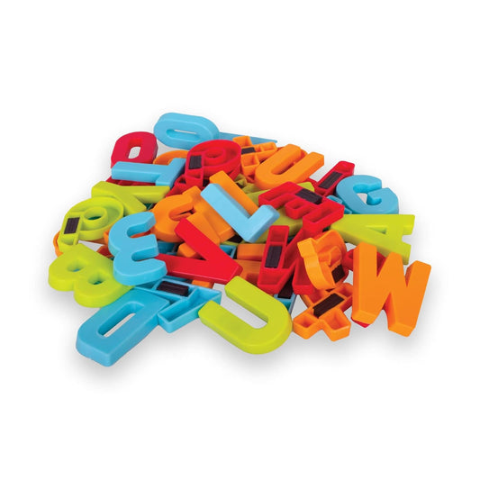 Funskool Giggles -Magnetic Letters & Numbers, 46 pcs Magnetic Letters and Numbers, Educational Toy, Preschool Toy, 3 Years and Above, Multicolor