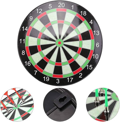 Magnetic Dart Board with 6 Darts, 33 cm Diameter