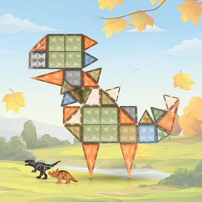 Magnetic Blocks for Kids Tiles, Magneticc Blocks for Kidss, Constructing & Learning Builder Educational Kids Magnetic Game (Magnetic Tiles 40)