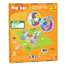 Mapology Imagimake India with Captials State Shaped Puzzle 25 Pieces