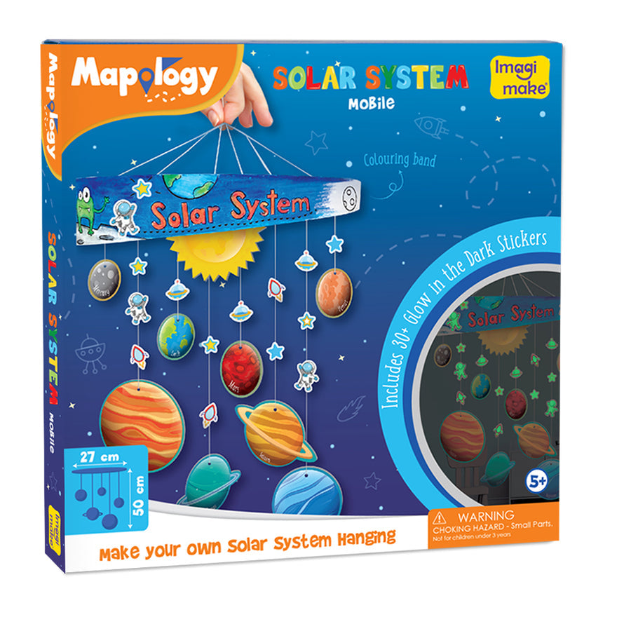 Mapology Imagimake Solar System Mobile