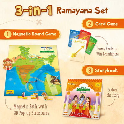 Mapology Imagimake Tale of Ramayana 3 in 1