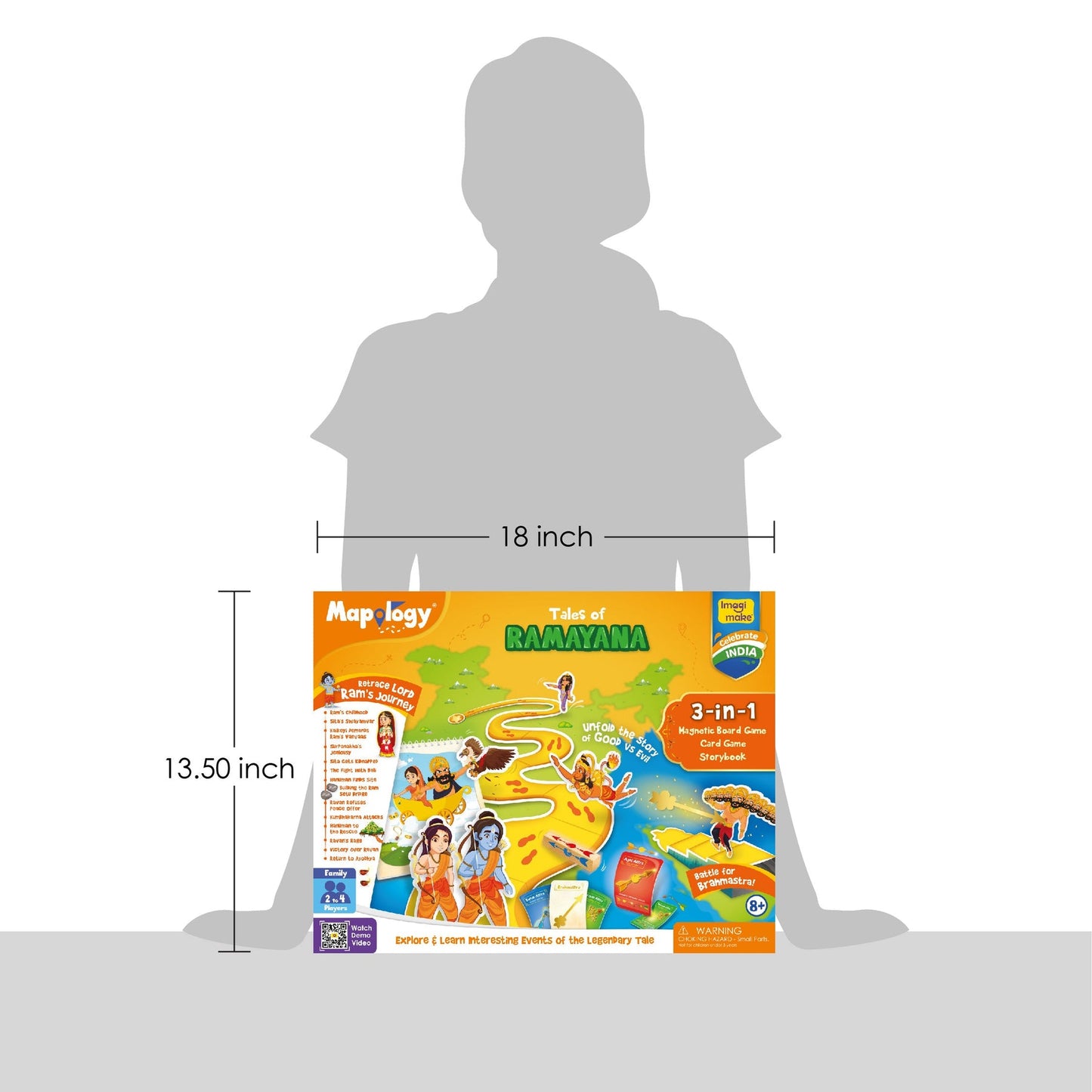 Mapology Imagimake Tale of Ramayana 3 in 1