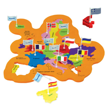 Mapology Imagimake World with Flags & Capitals 78pcs