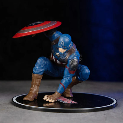 Marvel Avengers Hero Alliance Collectible Statue Figure - 10cm