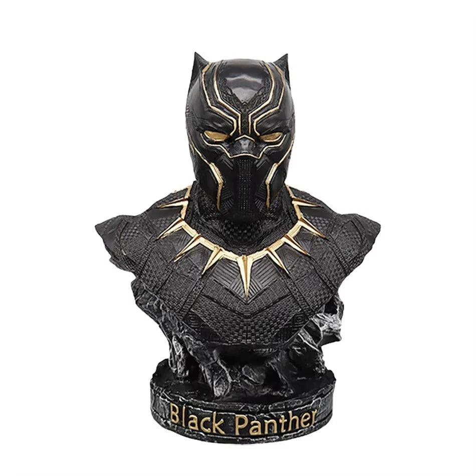 Marvel Black Panther Bust Statue 15 cm - Gold Edition