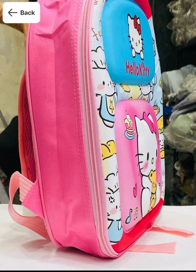 Marvel, Kuromi and Mario School Bag for Kids - Small