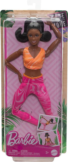 Barbie Made to Move Yoga Doll with Fully Poseable Joints