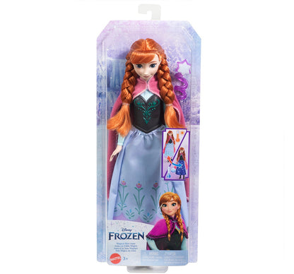 Mattel Disney Frozen Anna Magical Color-Change Skirt Fashion Doll, Inspired by Disney Movie, Posable