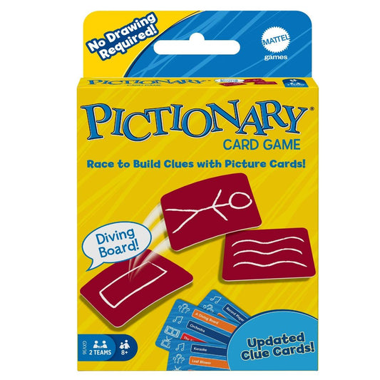 Games PICTIONARY Card Games Refresh, Multicolor