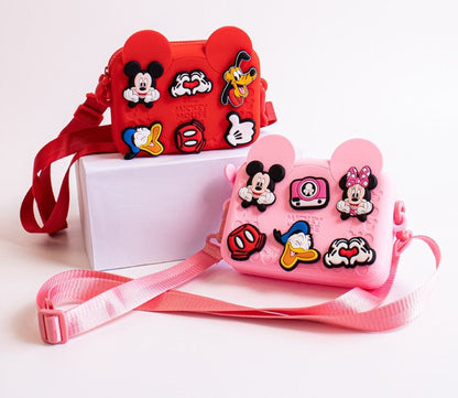 Mickey Mouse Silicone Sling Bag