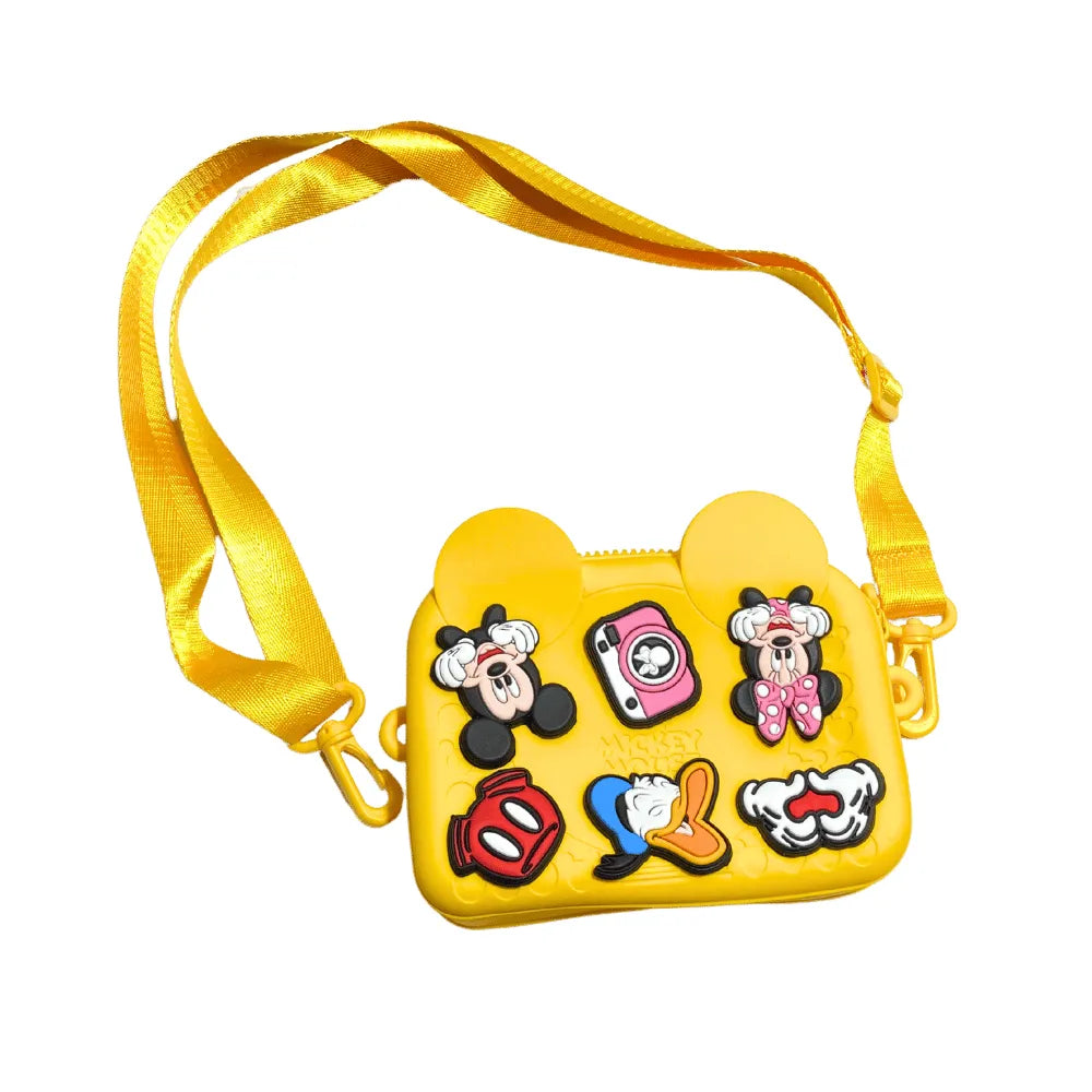 Mickey Mouse Silicone Sling Bag