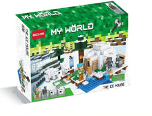 Minecraft The Ice House Building Block Set 278 Pieces LEGO Compatible
