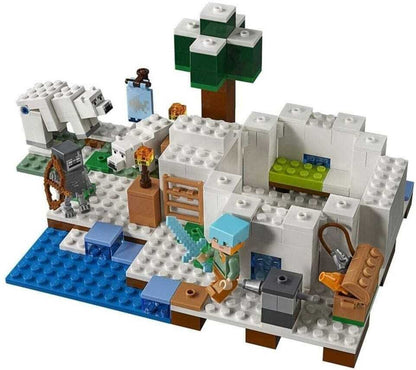 Minecraft The Ice House Building Block Set 278 Pieces LEGO Compatible