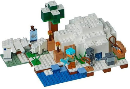 Minecraft The Ice House Building Block Set 278 Pieces LEGO Compatible