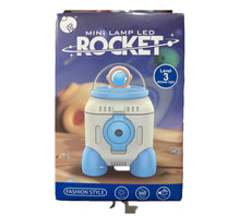 Mini Rocket LED Lamp with Sharpener