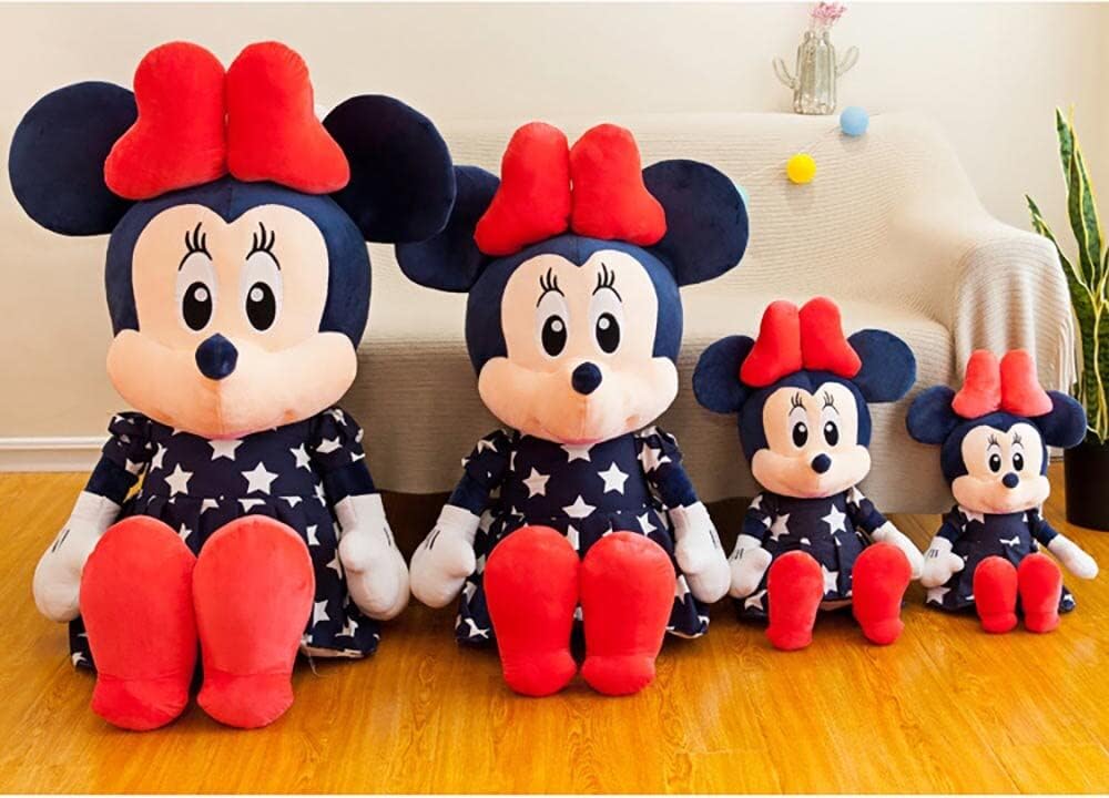 Disney - Mickey and Minnie Mouse Plush Toy, Plush Toy, Soft Teddy, Mickey and Minnie Characters, Cushion, Pillow, Children's Birthday Gift