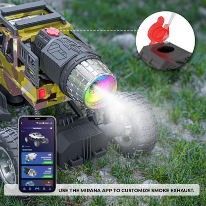 Mirana Explorer App Control RC Car with Smoke Exhaust
