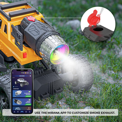 Mirana Explorer App Control RC Car with Smoke Exhaust