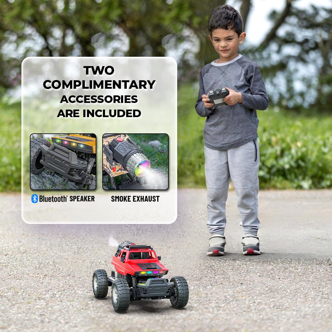 Mirana Explorer App Control RC Car with Smoke Exhaust