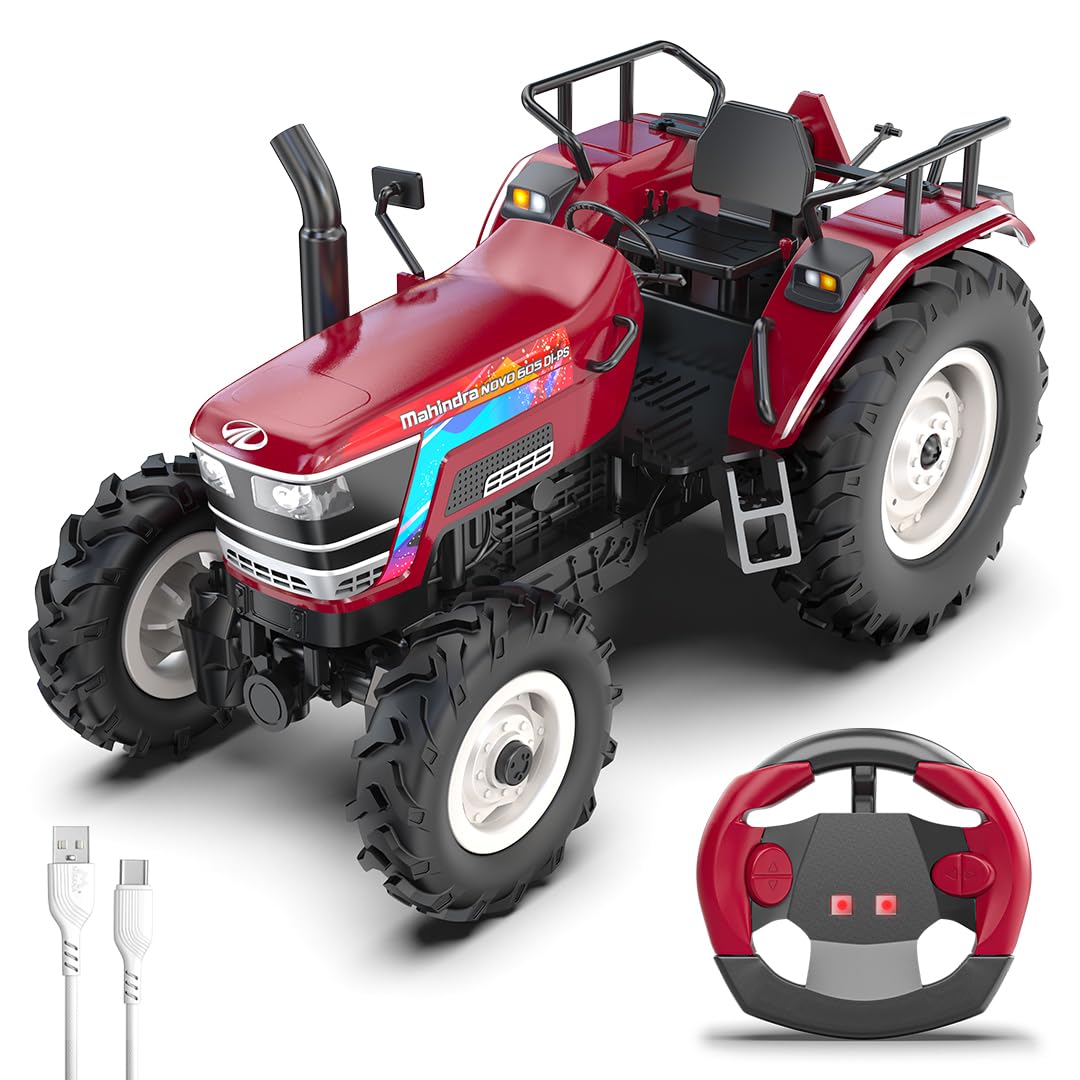 Mirana Mahindra NOVO 605 RC Tractor with Smoke and Lights