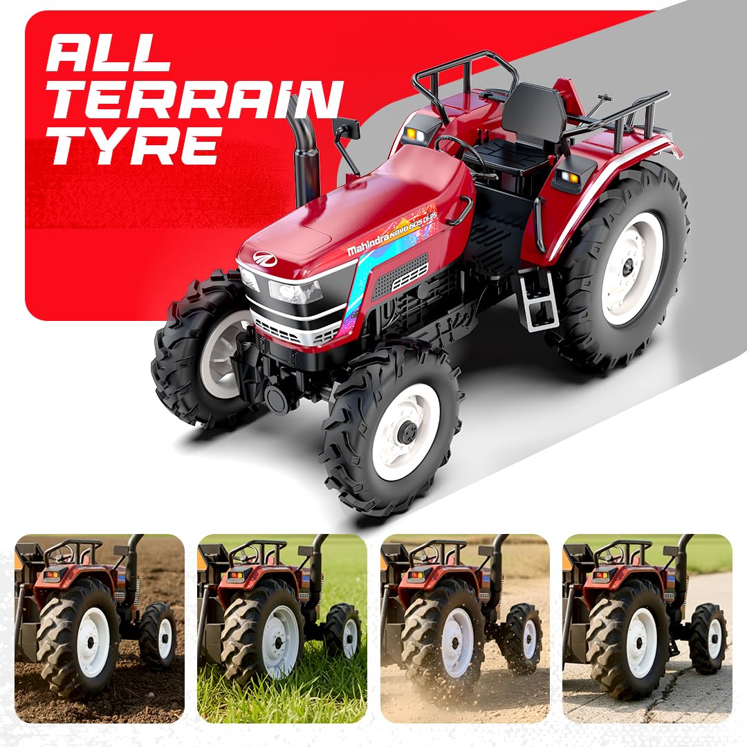 Mirana Mahindra NOVO 605 RC Tractor with Smoke and Lights
