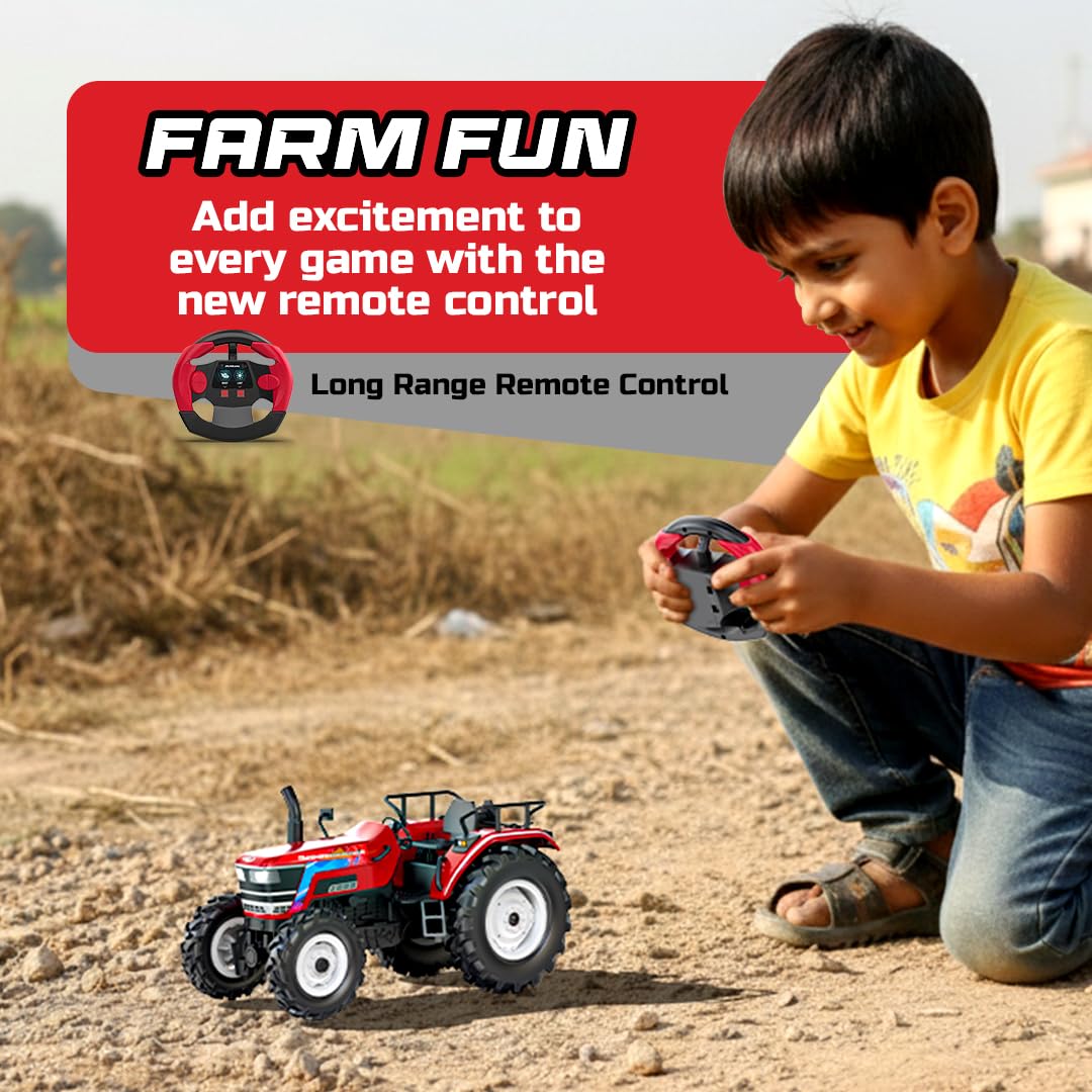 Mirana Mahindra NOVO 605 RC Tractor with Smoke and Lights