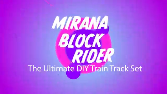 Mirana Block Rider Toy Train Set with Colorful & Multiple Track Layout, USB Rechargeable Type-C Engine, Various Sound Modes - Vande Bharat, Rajdhani, Delhi Metro, Kids 2-8 Years (Basic - 47 Pcs)