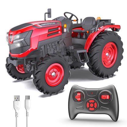 Mirana Mahindra Oja 1:12 Scale RC Tractor with Bluetooth Speaker, Lights and Sounds
