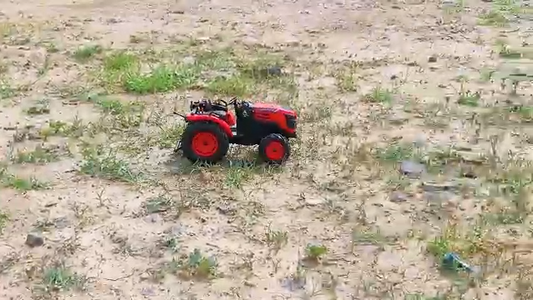 Mirana Mahindra OJA RC Tractor Toy for Kids | Remote Controlled ATV Truck | Type-C USB Rechargeable | in-Built Bluetooth Speakers | Orignally Licensed Model Vehicle | Gift for Boys & Girls 3+ Years