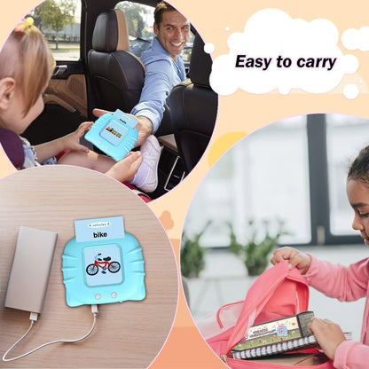 1pcs Toys & Games Educational Learning Talking Flash Cards for 2 Year Old Kids Boys Girls Baby Montessori Toys, with 224 Cards, Mind Develop Toy for Kids Early Education Birthday Gift