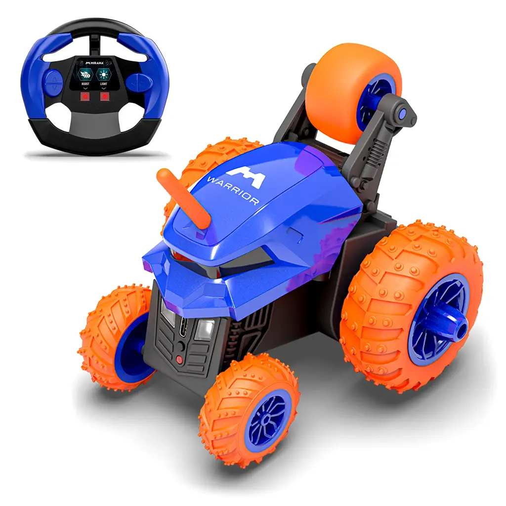 Mirana Warrior 360 Degree Stunt RC Car with Steering Wheel Remote