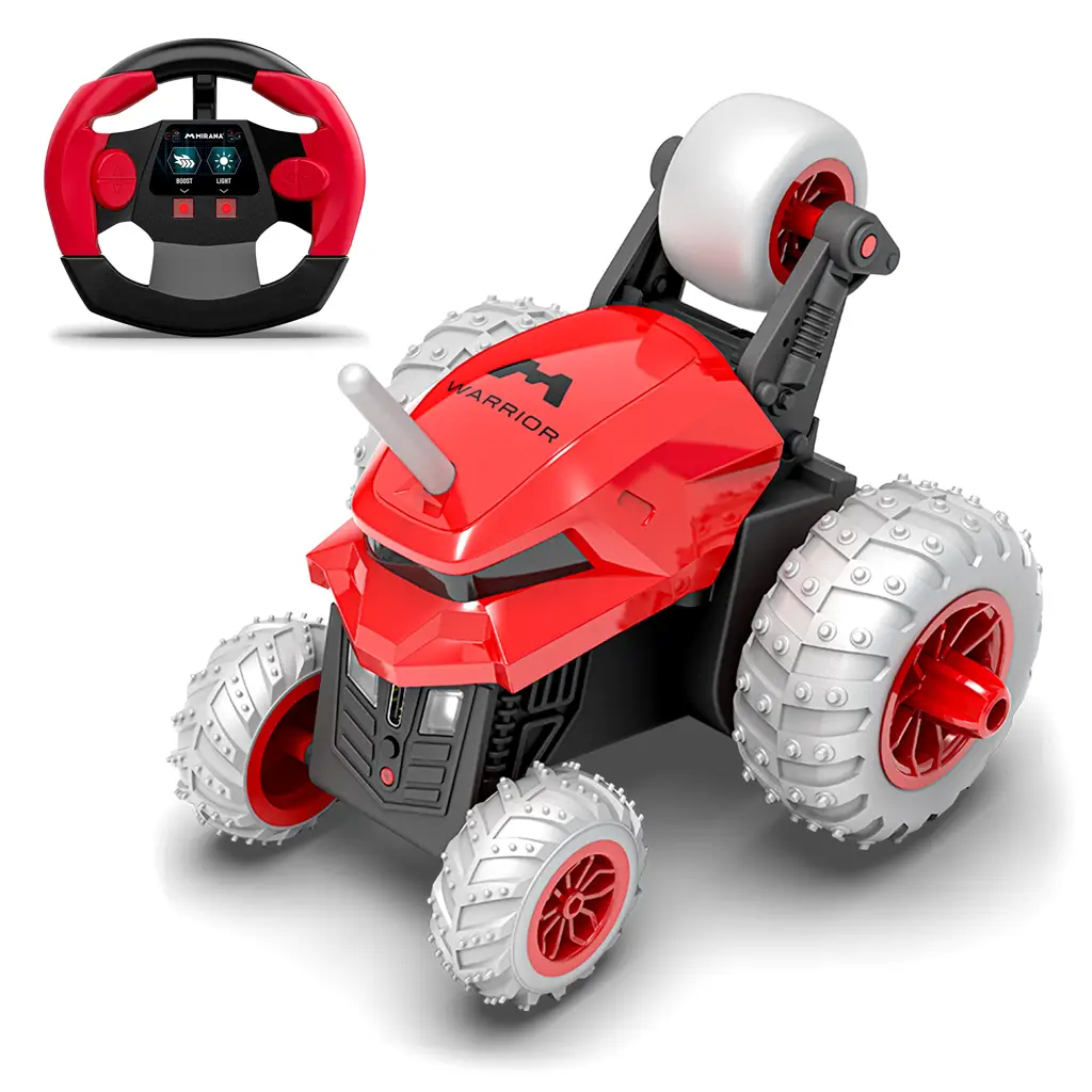 Mirana Warrior 360 Degree Stunt RC Car with Steering Wheel Remote