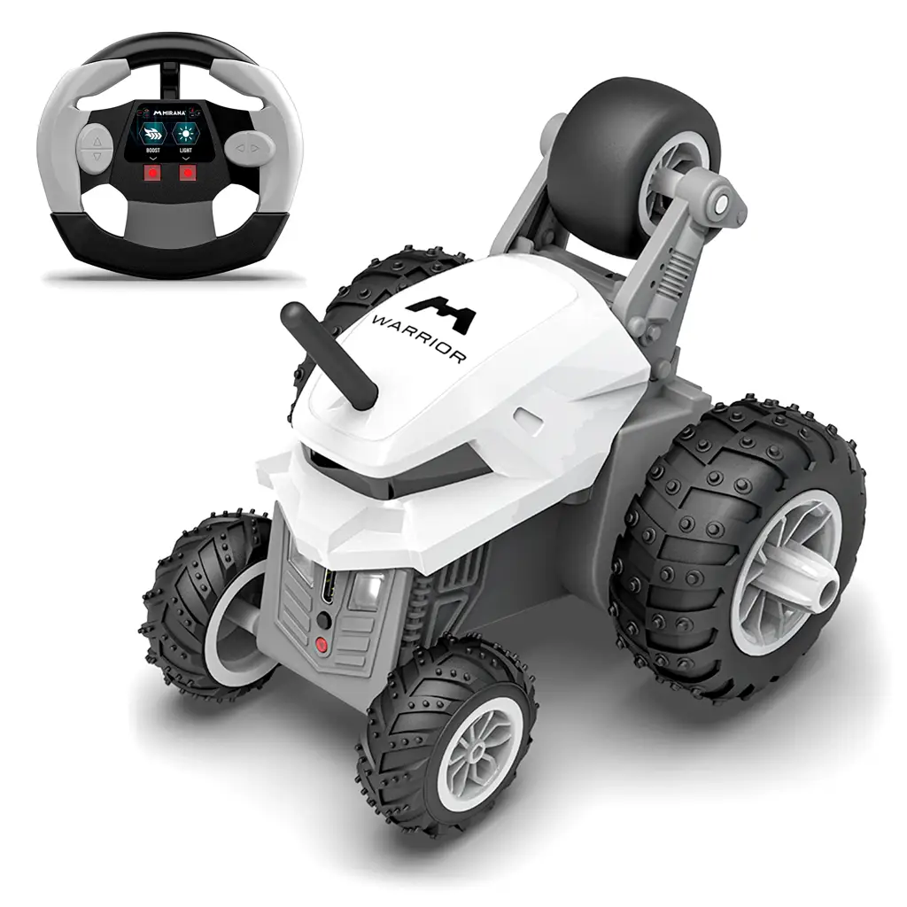 Mirana Warrior 360 Degree Stunt RC Car with Steering Wheel Remote