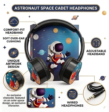 Mix Character Wired Stereo Headphones