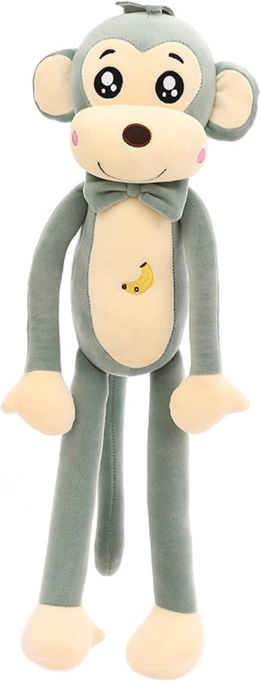 House XIN Monkey, Body Pillow, Plush, Animal, Multi-functional, Cute, Co-sleeping, Mashira, Monkey Body Pillow, Nuigurumi, Monkey Decoration, 15.7 inches (40 cm), Birthday, Monkey Plush, Green, Difficult to Deform, Anniversary, Animal Body Pillow, Large