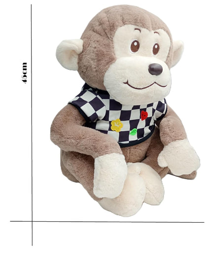Monkey with Tshirt Soft Toys 45cm