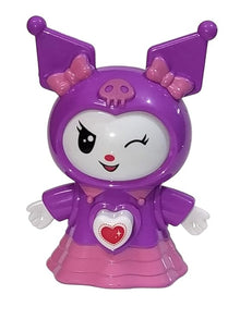 Mood Changing Kuromi Character Keychain Figure