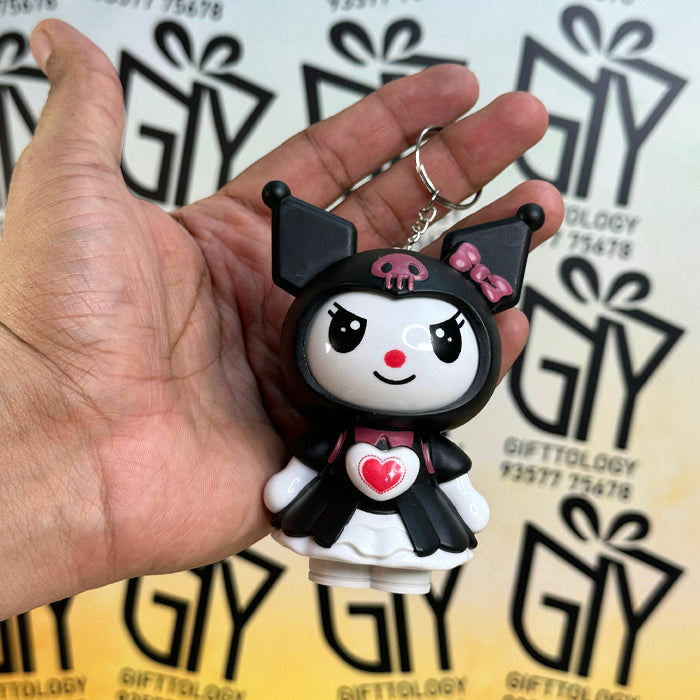 Mood Changing Kuromi Keychain