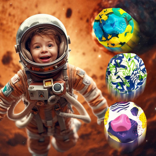 SIRTERIQ Moon Ball,Space Ball,Extreme High Bouncing, Super High Bouncing Space, Children's Sensory, Athlete Training