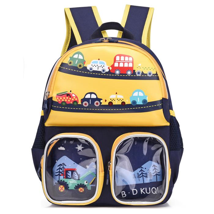Multi Character Kids Medium School Backpack