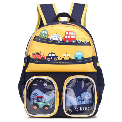 Multi Character Kids Medium School Backpack